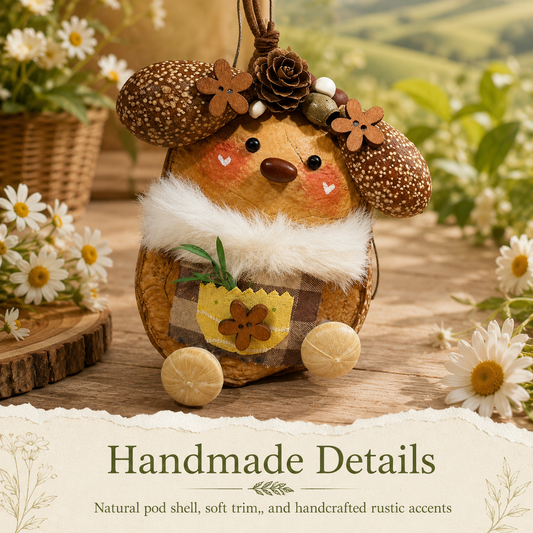 Wild Garden Pea Pod Collection – Hazel Posy Handmade Woodland Pod Charm
