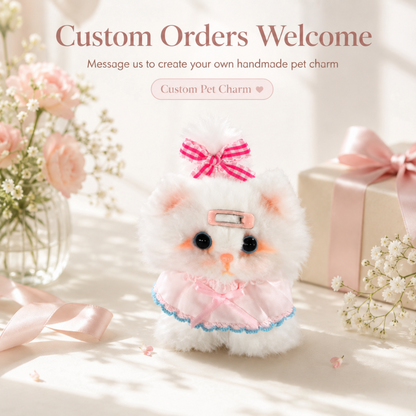 Custom Handmade Pipe Cleaner Pet – Personalized Dog & Cat Keepsake Gift