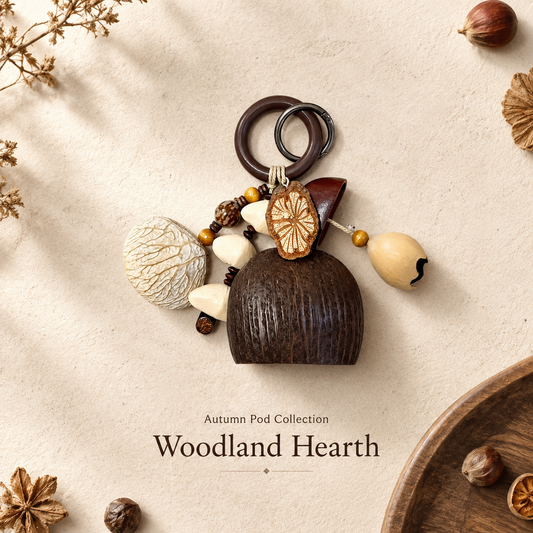 Autumn Pod Collection – Woodland Hearth Handmade Pod Wind Chime Charm