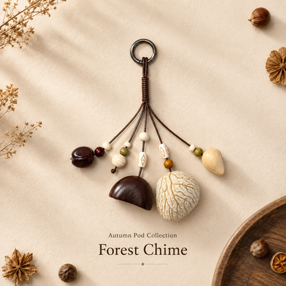 Autumn Pod Collection – Forest Chime Handmade Pod Wind Chime Charm
