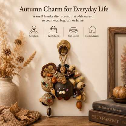 Autumn Pod Collection – Gilded Burrow Handmade Pod Wind Chime Charm