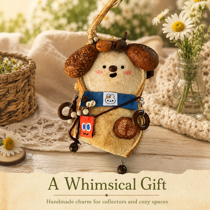 Wild Garden Pea Pod Collection – Acorn Pippin Handmade Natural Pod Dog Hanging Ornament