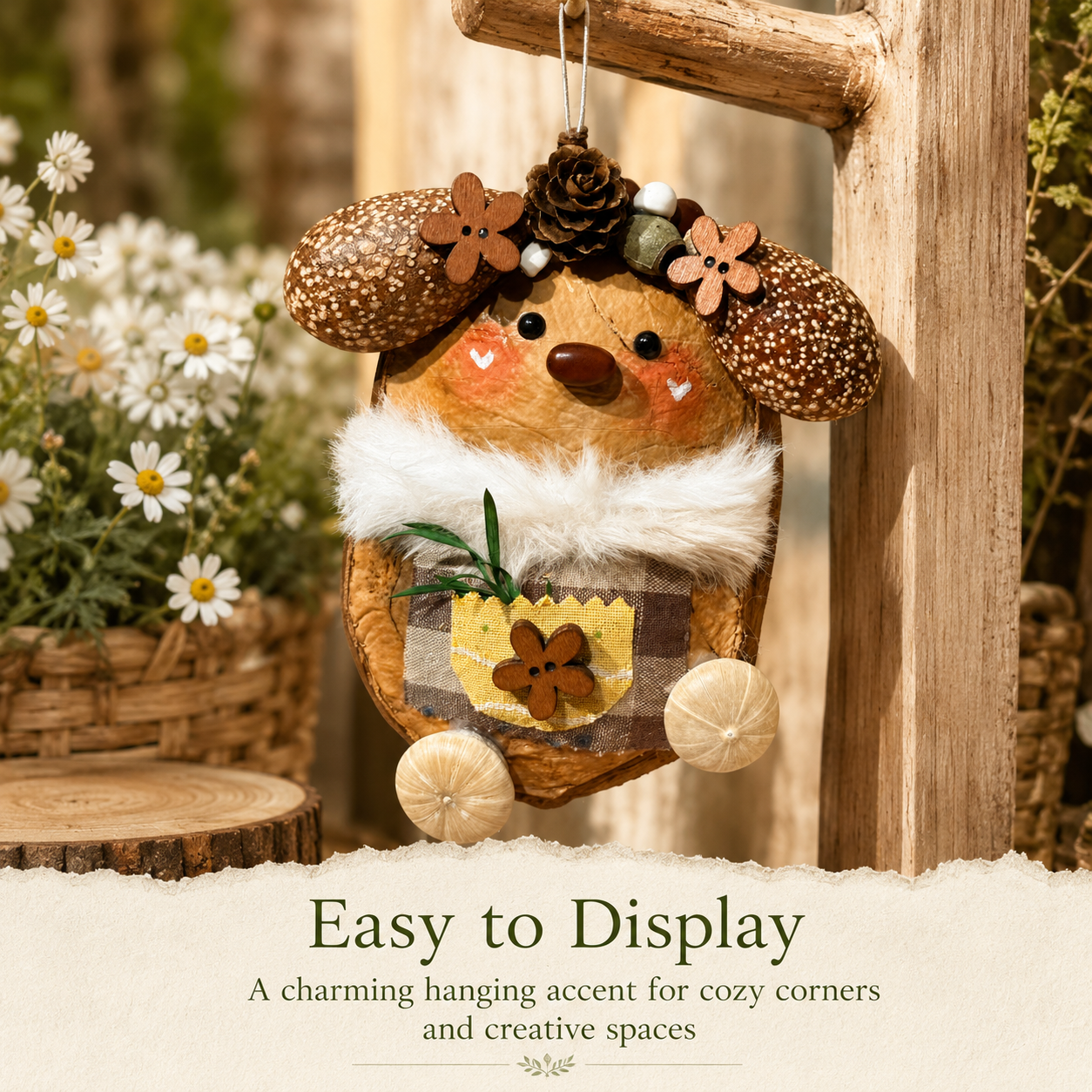 Wild Garden Pea Pod Collection – Hazel Posy Handmade Woodland Pod Charm