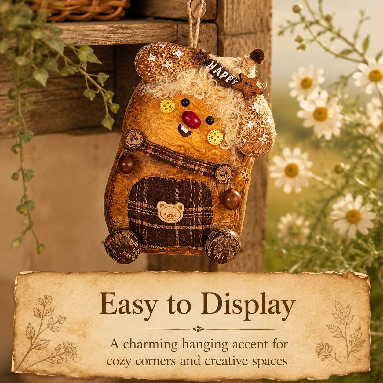 Wild Garden Pea Pod Collection – Button Mallow Handmade Woodland Pod Charm