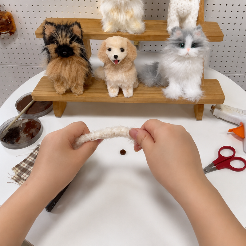 Preparing the Soft Chenille Base