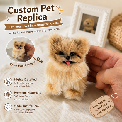 Custom Handmade Pipe Cleaner Pet – Personalized Dog & Cat Keepsake Gift