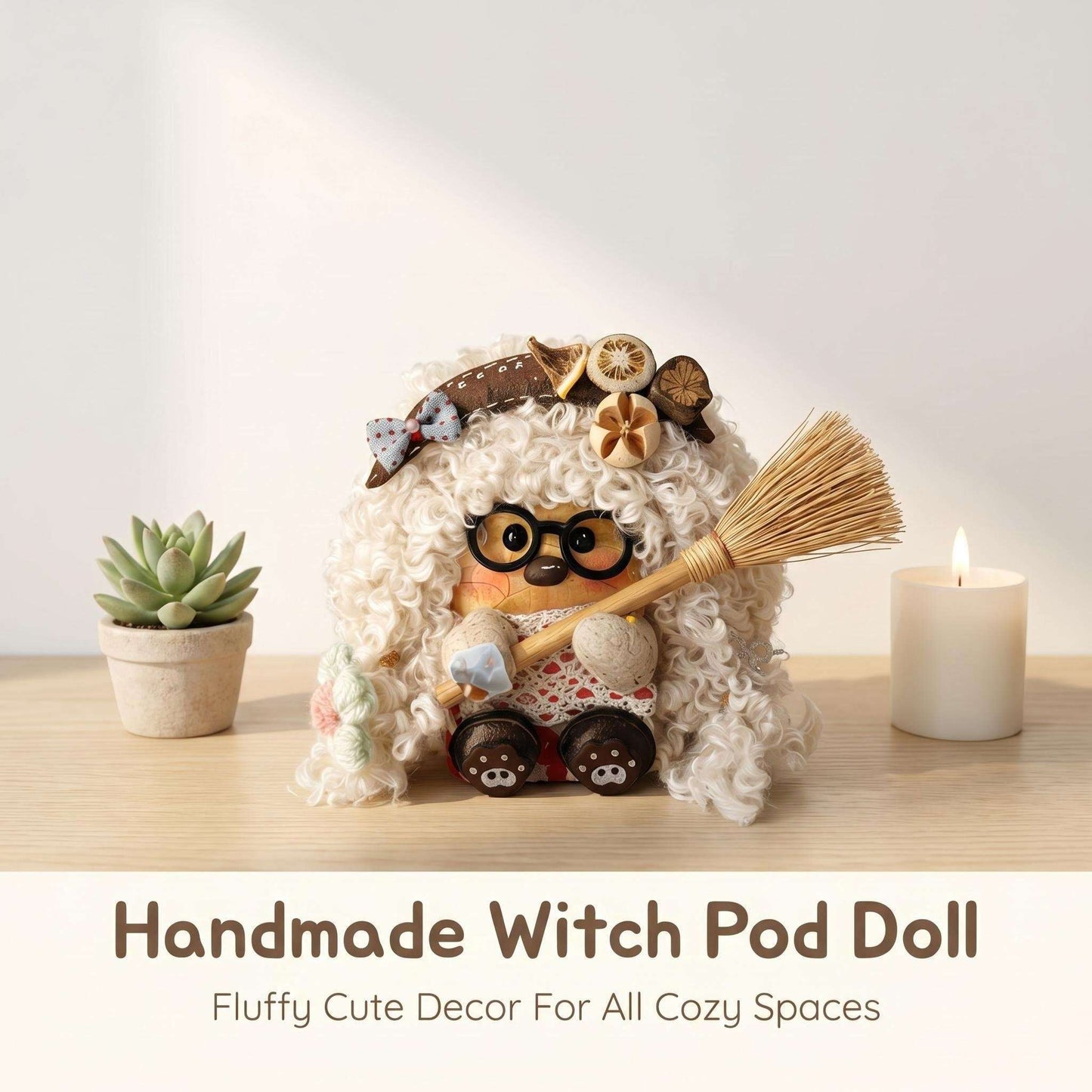 cute desk decor unique handmade gift Handmade plush toy gift